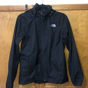 north face hooded rain jacket